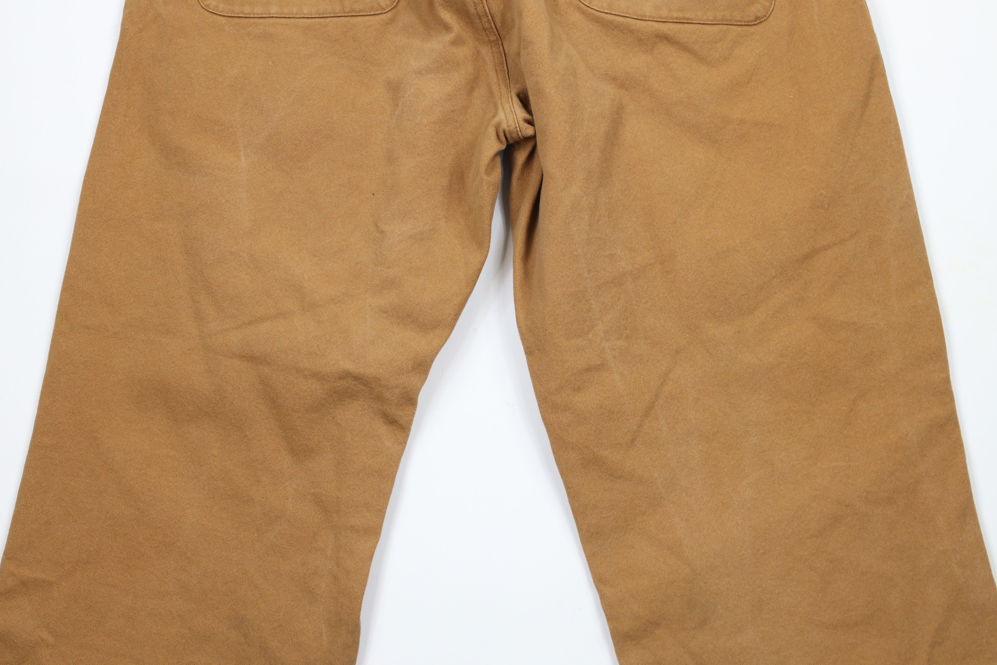 Vintage Vintage 90s Streetwear Reinforced Canvas Field Brush Pants Size US 37 - 13 Thumbnail