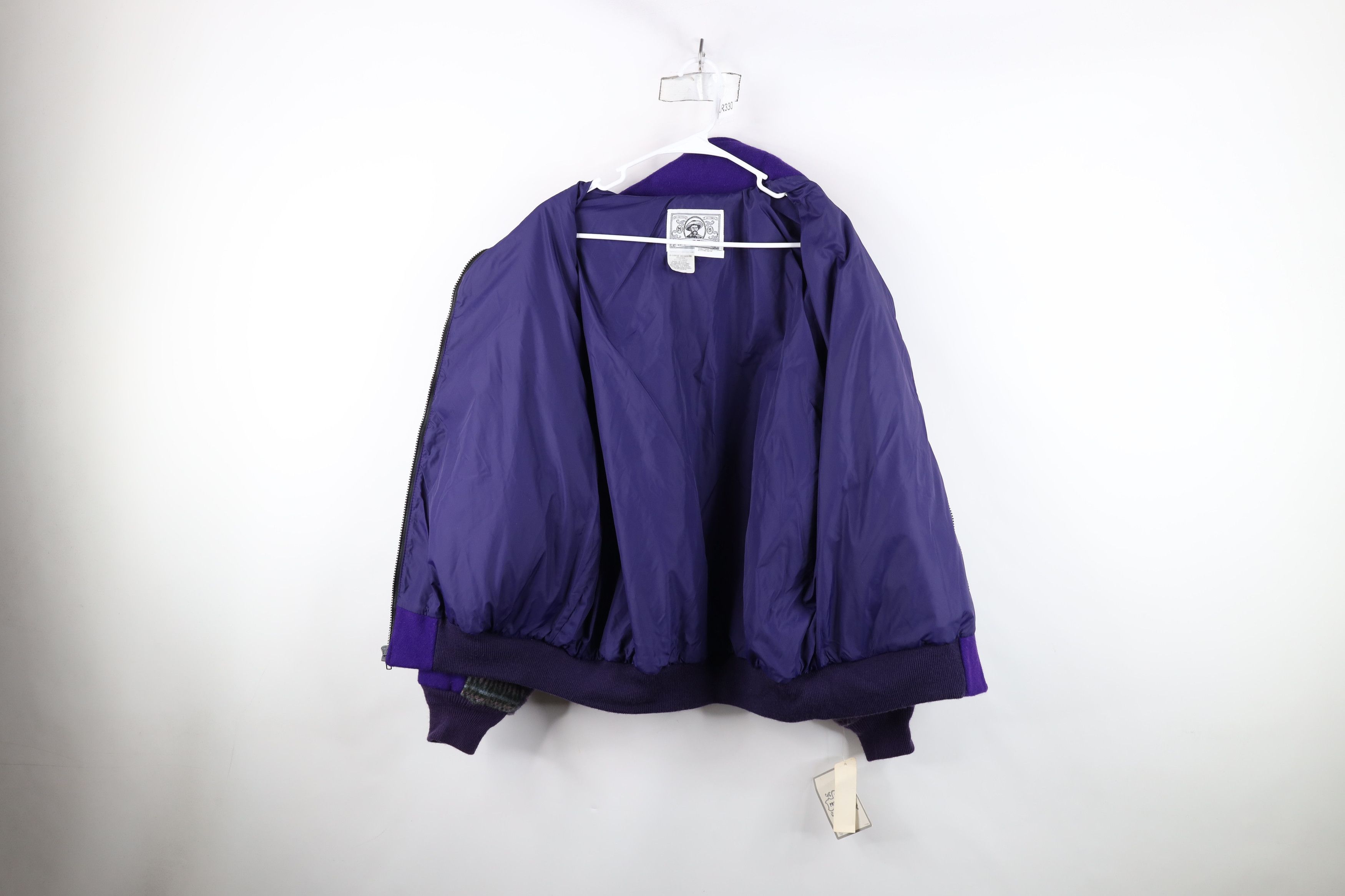 Vintage Deadstock Vintage 90s Streetwear Western Bomber Jacket USA Size US XL / EU 56 / 4 - 11 Thumbnail