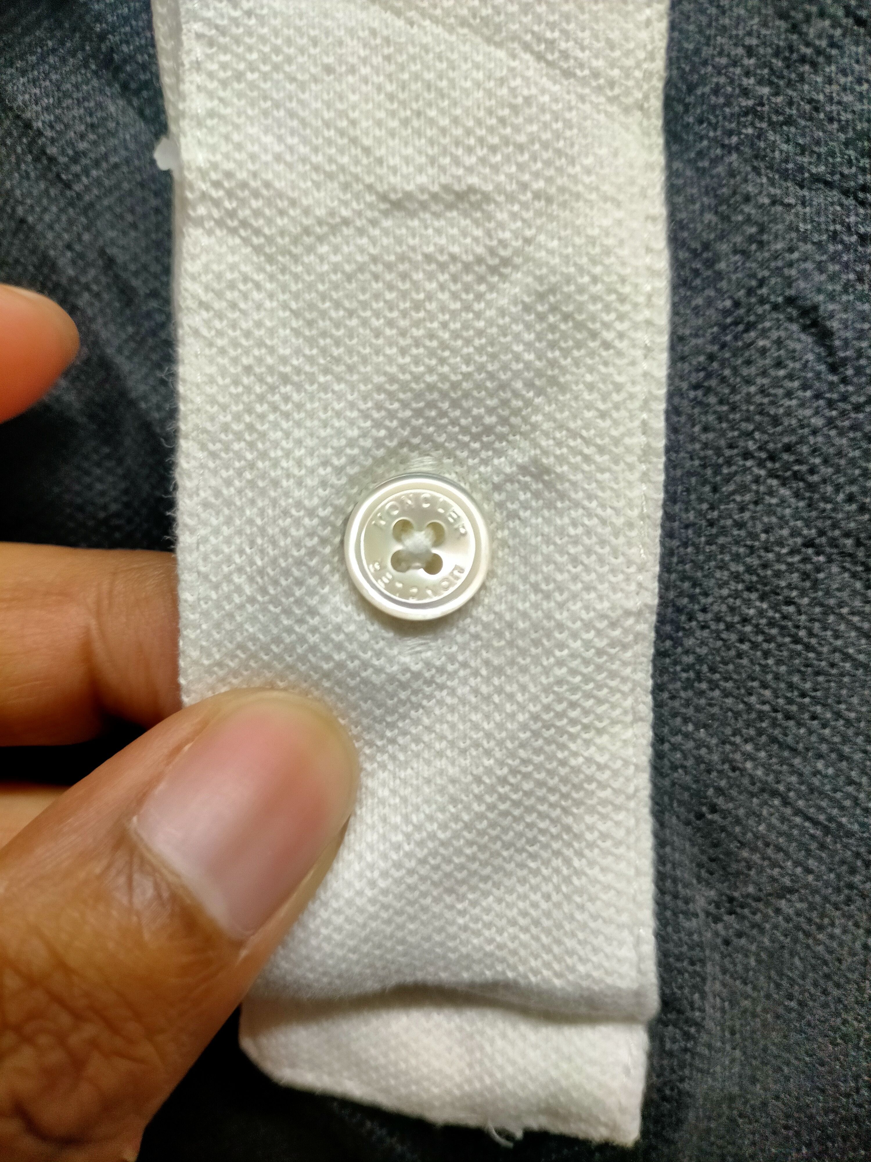 Moncler Moncler Polo Tshirt Size US M / EU 48-50 / 2 - 8 Thumbnail