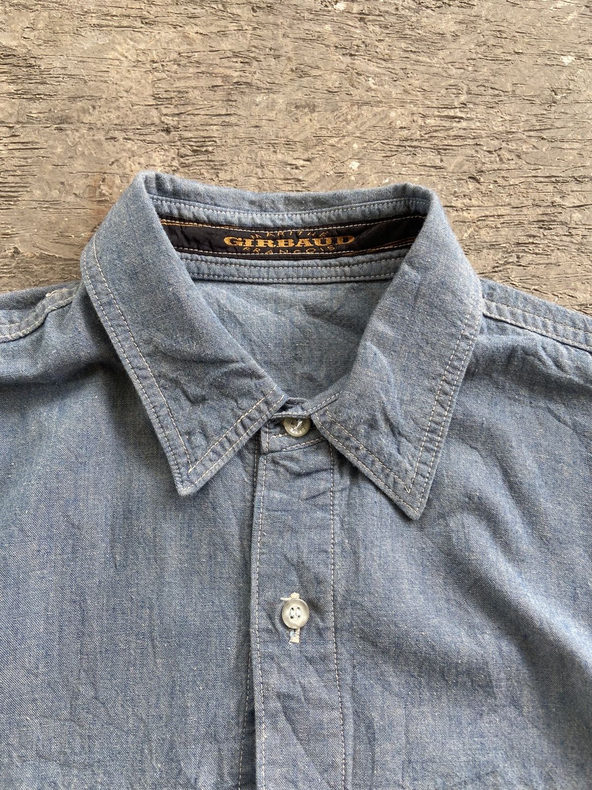 Marithe + Francois Girbaud 1990s Marithe Francois Girbaud - Double Pocket Button Shirt Size US L / EU 52-54 / 3 - 4 Thumbnail