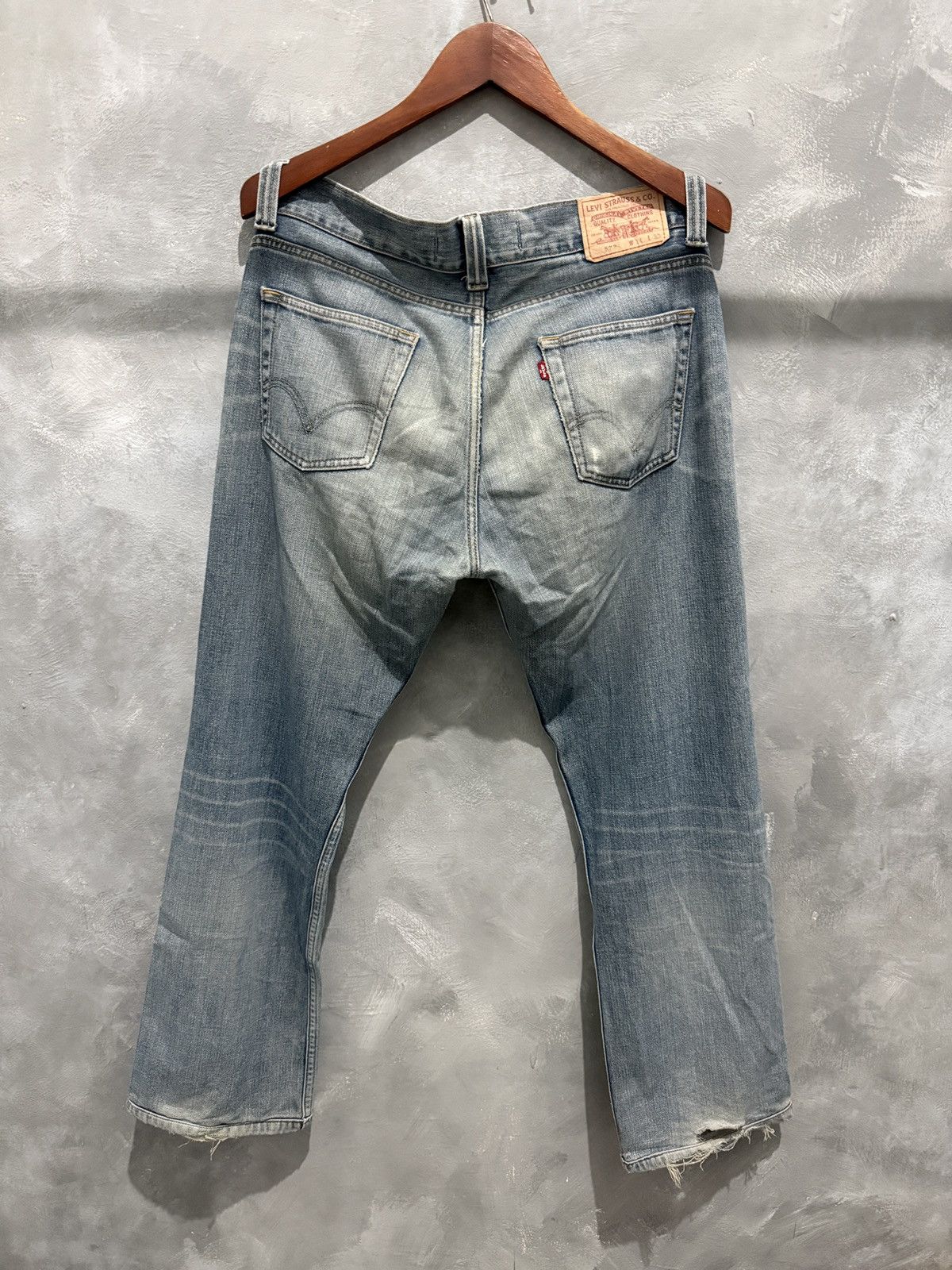 Levi's Rare Vintage 2000s Levi’s Straight Cut Jeans Size US 35 - 7 Thumbnail