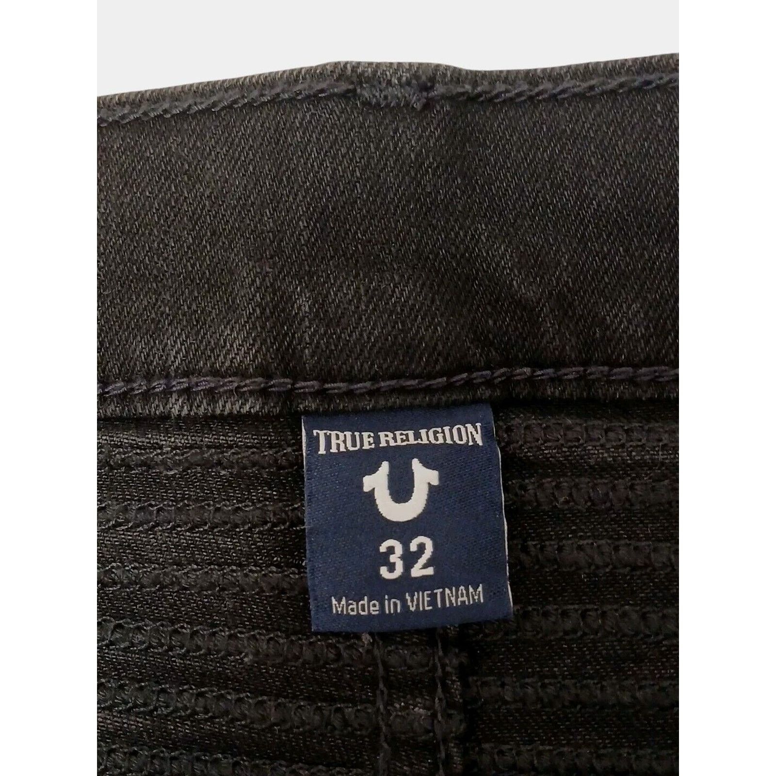 True Religion True Religion ROCCO MOTO Relaxed Skinny Jeans Sz 32 Black Size US 32 / EU 48 - 17 Thumbnail