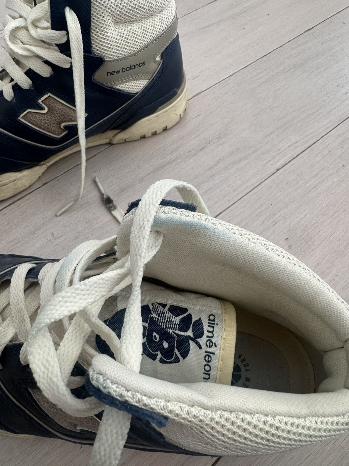 Aime Leon Dore × New Balance ALD NB 650R Navy Size US 9 / EU 42 - 6 Thumbnail