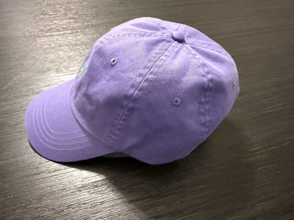 Polo Ralph Lauren Vintage Polo Ralph Lauren Purple Strapback Hat Size ONE SIZE - 5 Thumbnail