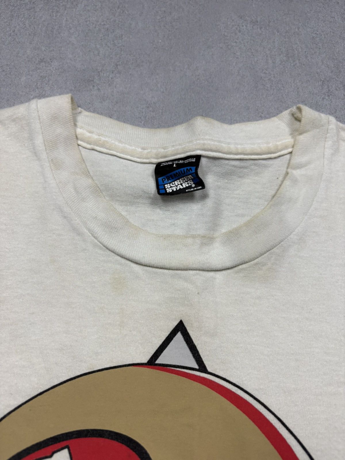 NFL 1990s San Francisco 49ers NFL Double Sided Tee Vintage Rare Size US L / EU 52-54 / 3 - 11 Thumbnail