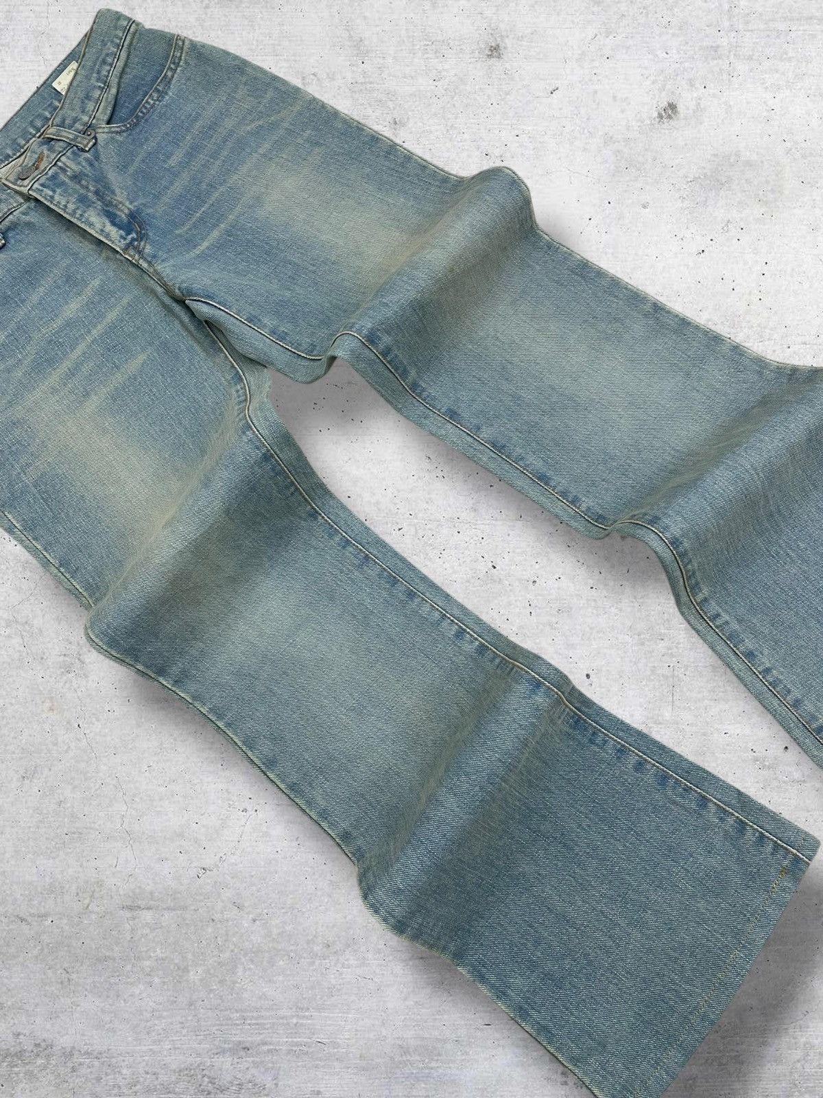 Japanese Brand VINTAGE GRAMERCY 90S JAPAN DESIGNER MUDWASH CLASSIC DENIM Size US 28 / EU 44 - 6 Thumbnail