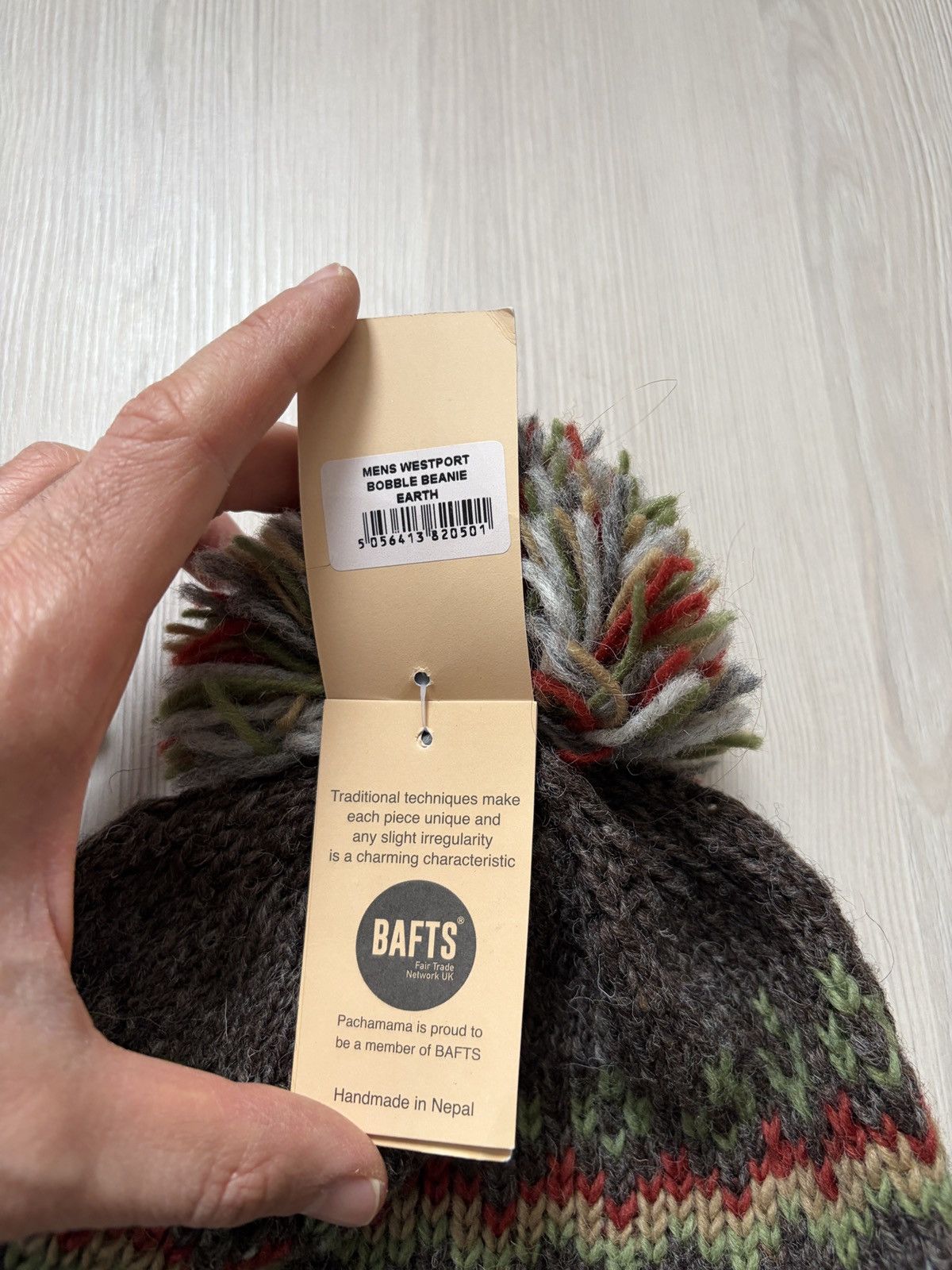 Other Pachamama Westport Pompom Bobble Wool Hat Size ONE SIZE - 4 Thumbnail