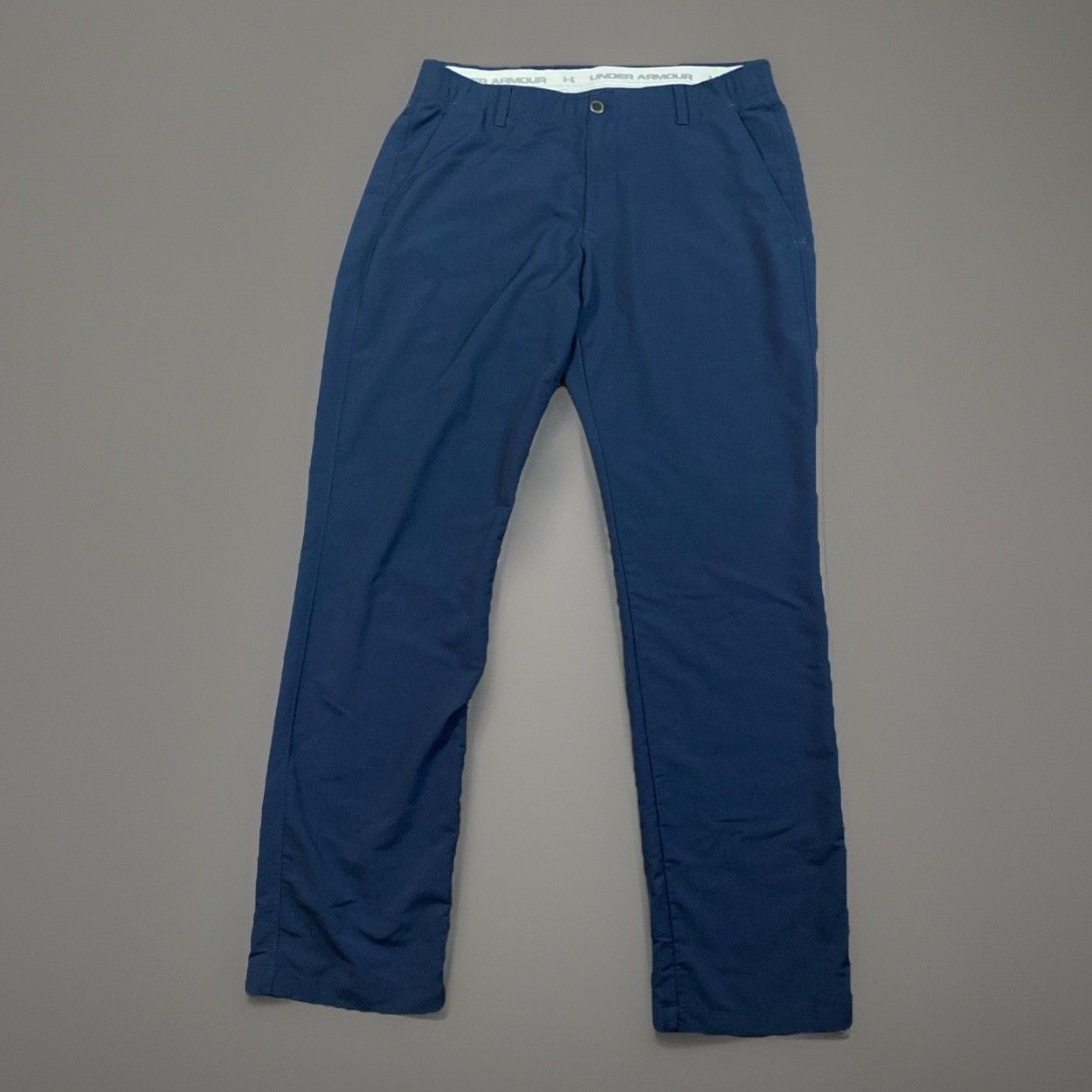 Under Armour Under Armour Men’s Navy Blue Golf Casual 38 Pants Size 38/36 Size US 38 / EU 54 - 1 Thumbnail