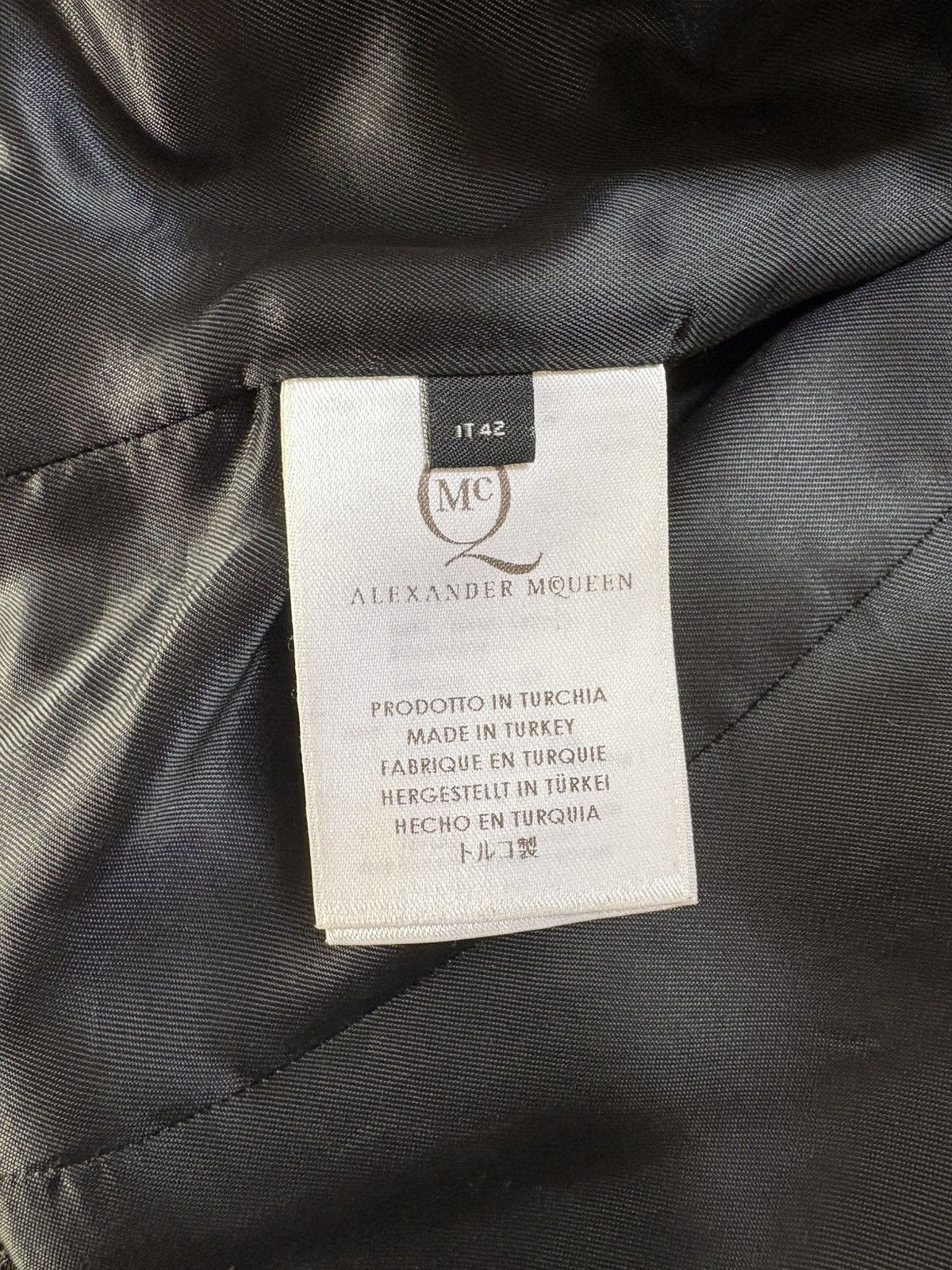 Alexander McQueen Rare Alexander McQueen Leather Biker Jacket Size M / US 6-8 / IT 42-44 - 12 Thumbnail