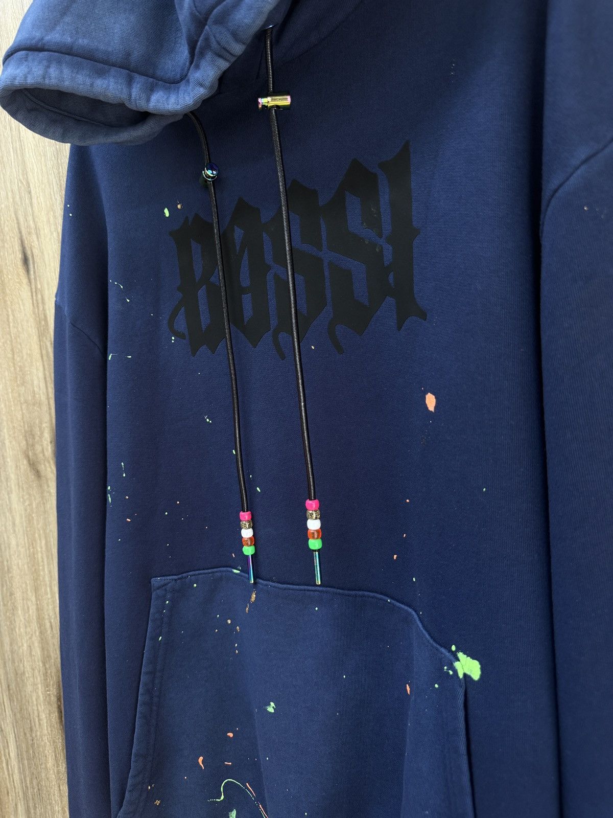 Bossi Sportswear Bossi Blue Pull Over Hoodie Size US M / EU 48-50 / 2 - 4 Thumbnail