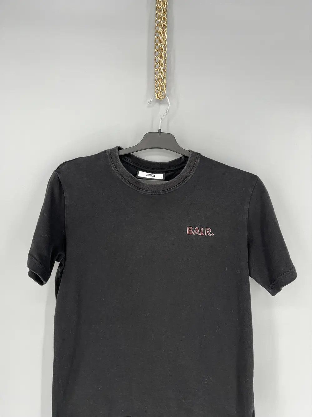 Japanese Brand Vintage BALR Fit Tee Big Logo Streetwear Style Size US S / EU 44-46 / 1 - 7 Thumbnail