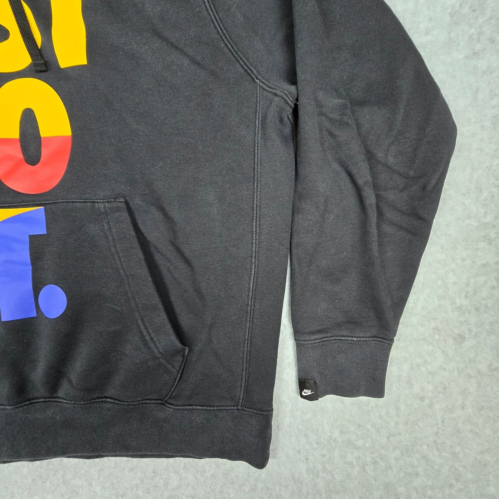 Nike Nike XL Black Just Do It Pullover Hoodie Size US XL / EU 56 / 4 - 5 Thumbnail