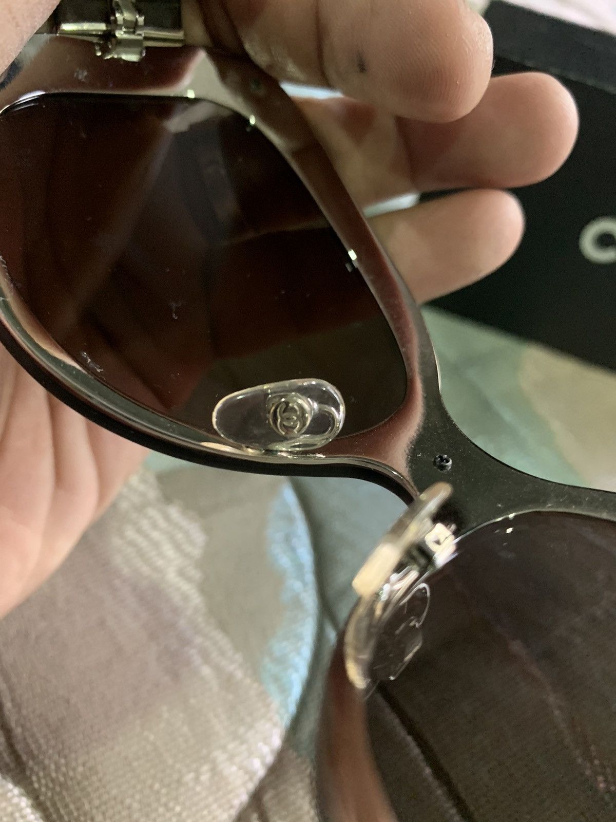 Designer Chanel sunglasses Size ONE SIZE - 6 Thumbnail