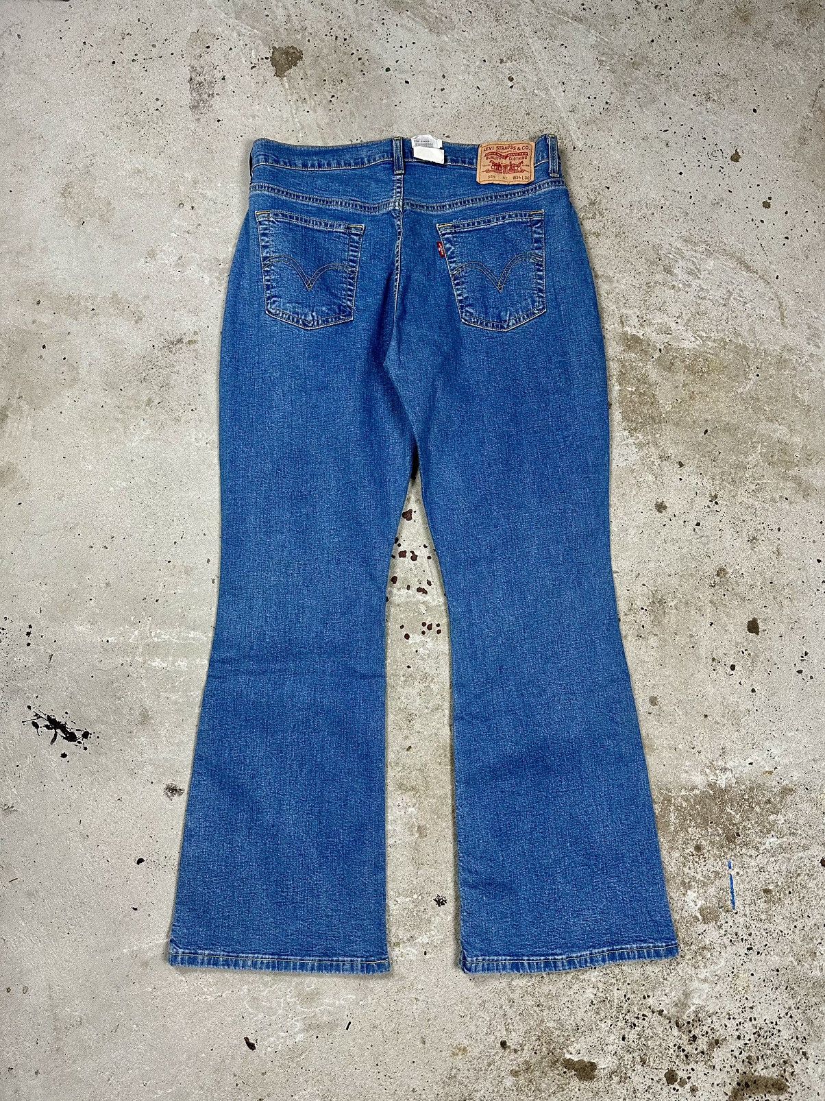 Levi's × Vintage DSWT Vintage 2003 Levi’s 584 Flare Bootcut Denim Pants Jeans Size US 32 / EU 48 - 1 Thumbnail