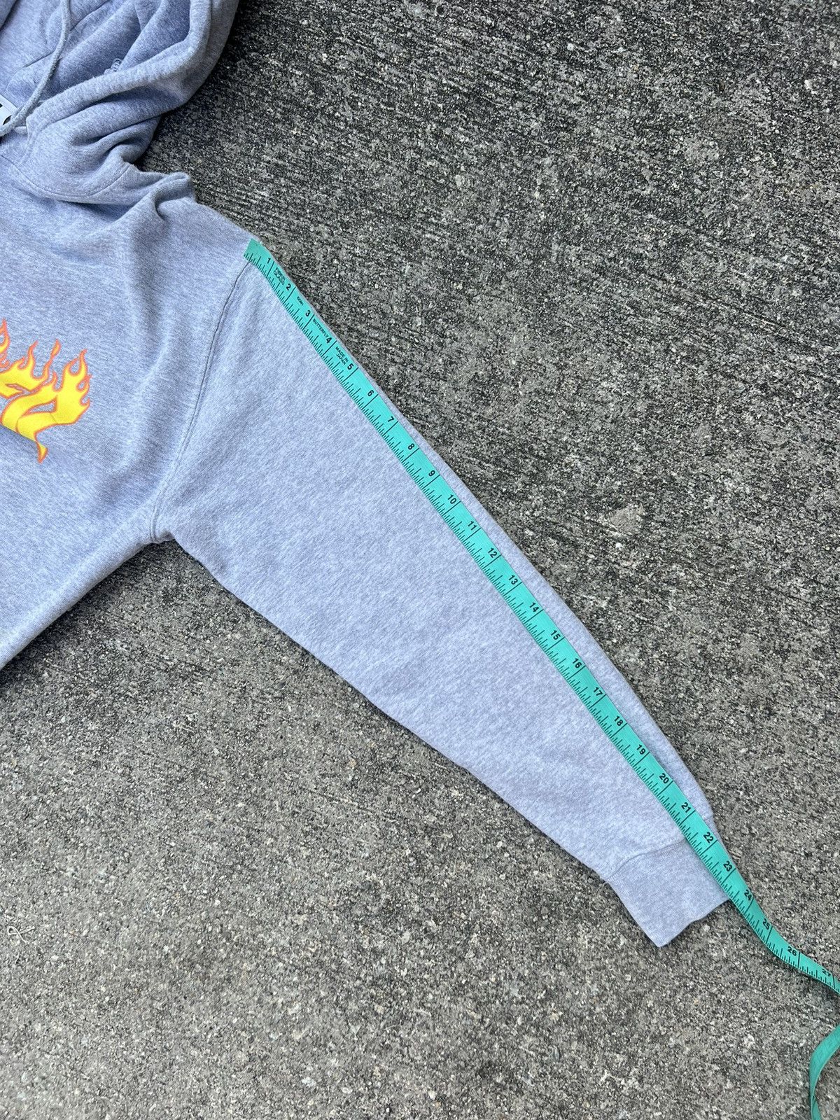 Swagger Swagger Japan Flames Spell Out Grey Hoodies Size US L / EU 52-54 / 3 - 4 Thumbnail