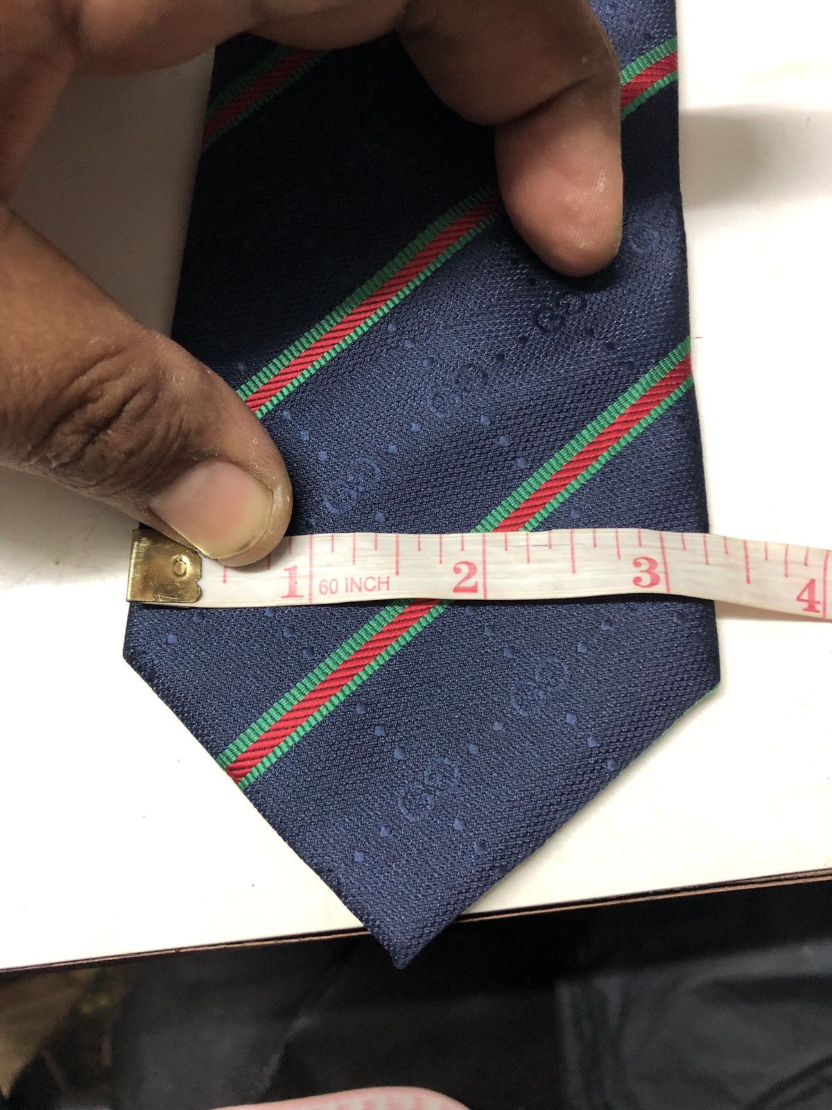 Gucci Gucci tie authentic Size ONE SIZE - 2 Thumbnail