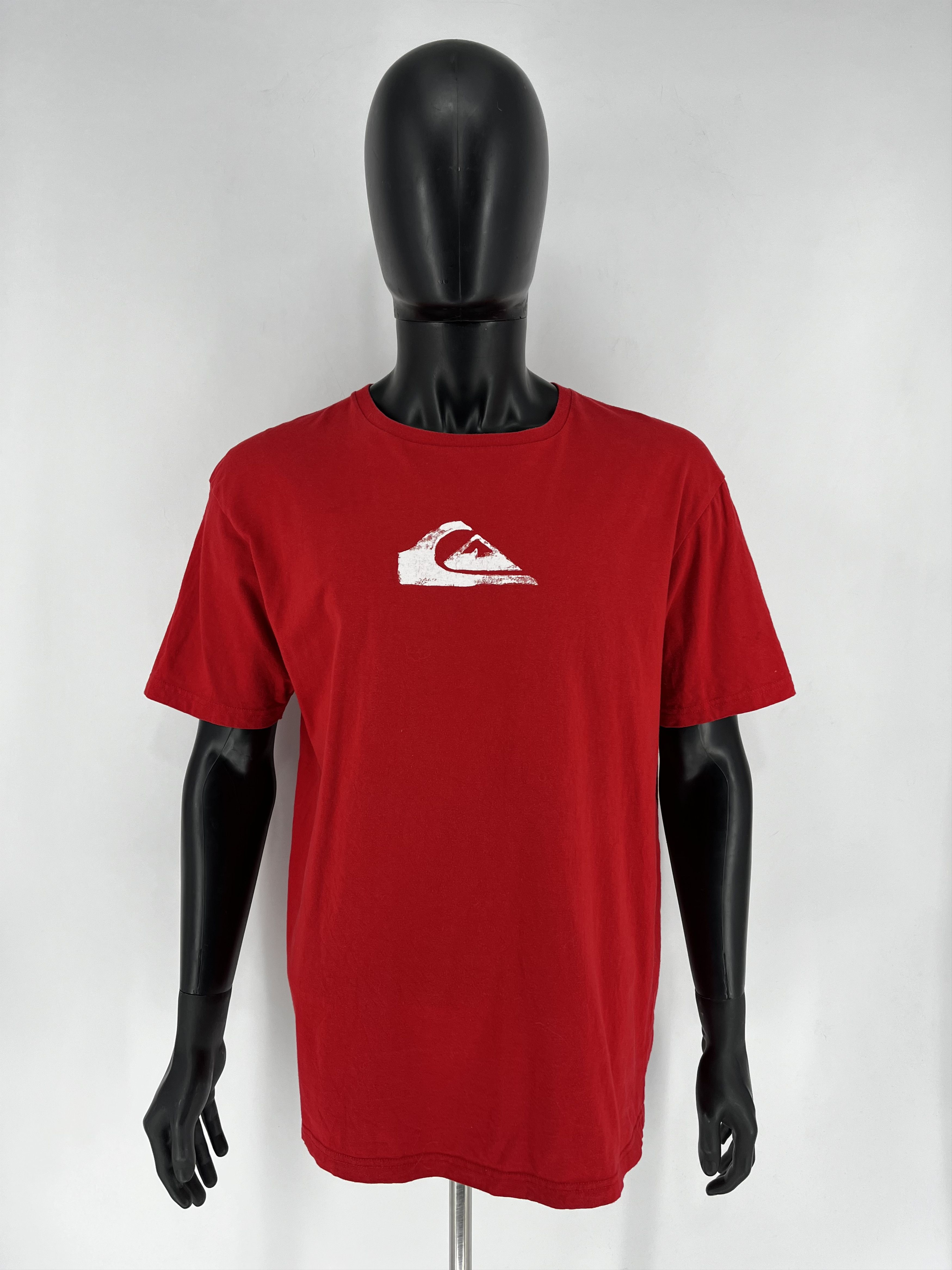 Quicksilver Vintage Quiksilver T-Shirt Medium Red Surf Skateboard y2k Size US XL / EU 56 / 4 - 2 Thumbnail