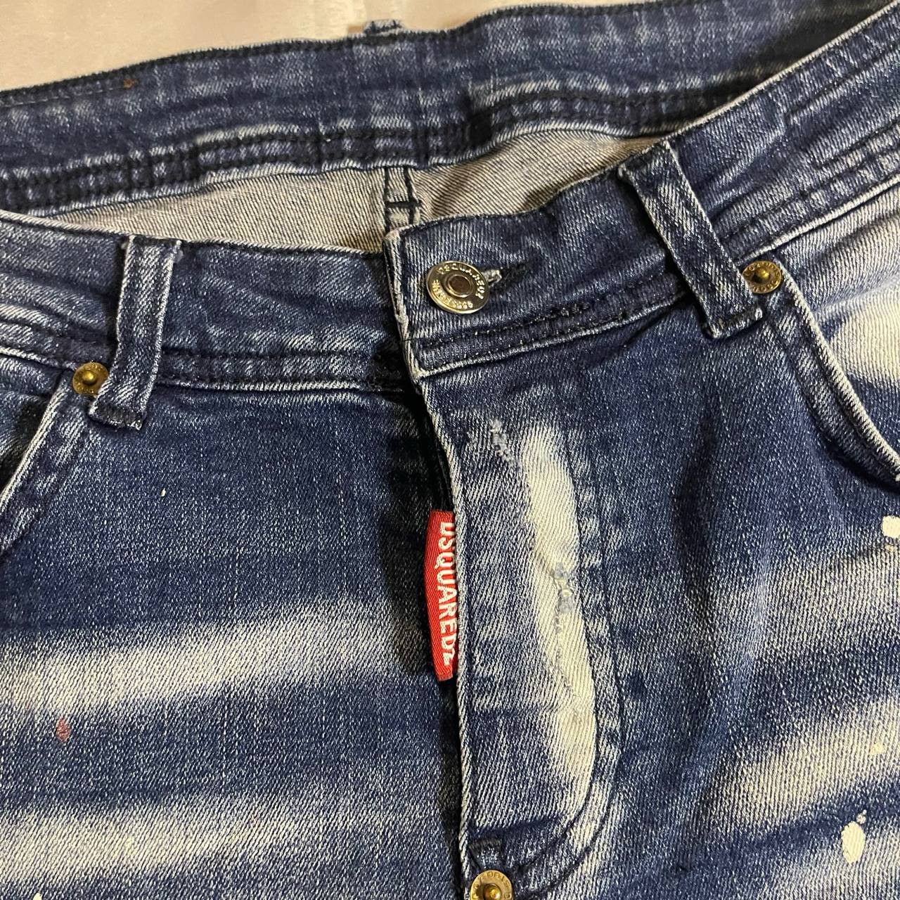 Dsquared2 Dsquared 2 Denim Shorts with Scuffs and Paint Size US 30 / EU 46 - 2 Thumbnail