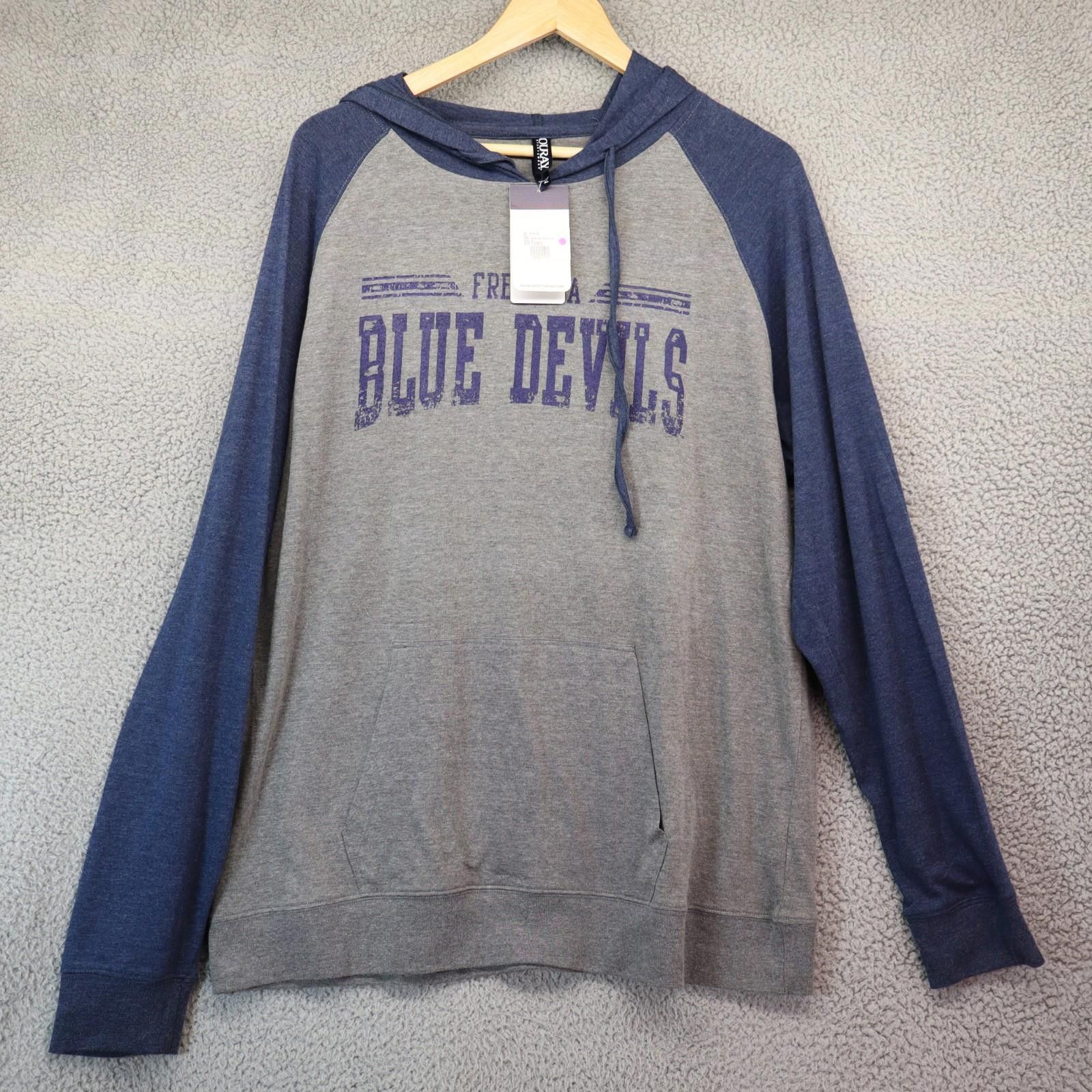 Other Fredonia State Blue Devils Men XL Lightweight Hoodie NWT Size ONE SIZE - 1 Thumbnail