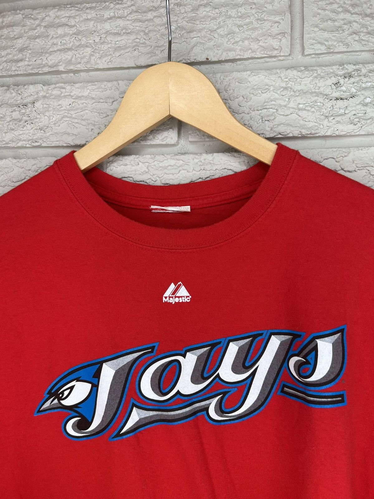 Majestic Vintage Majestic Toronto Blue Jays Canada T Shirt Size US XL / EU 56 / 4 - 3 Thumbnail
