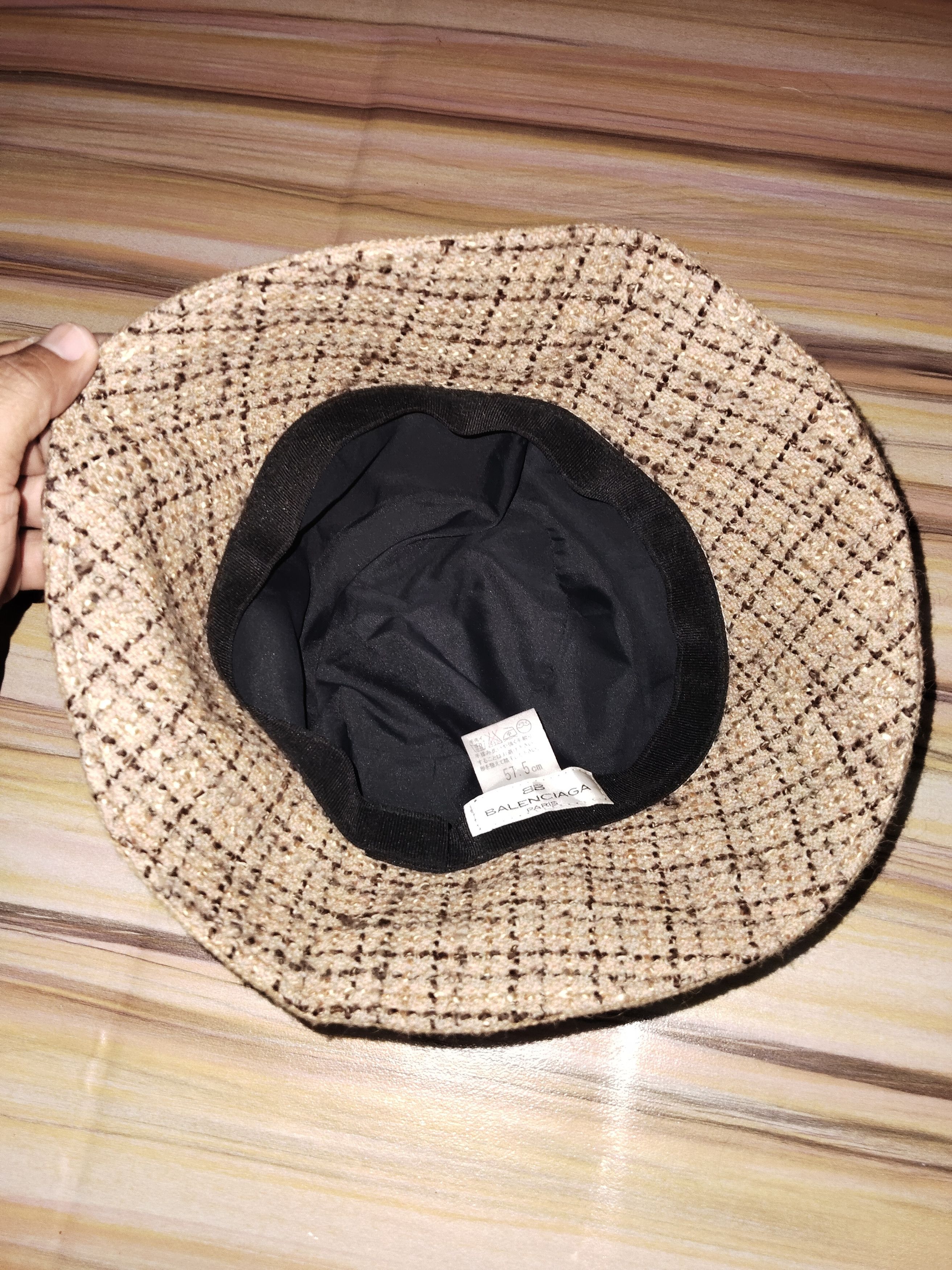 Balenciaga BALENCIAGA Wool Bucket Hat Size ONE SIZE - 5 Thumbnail