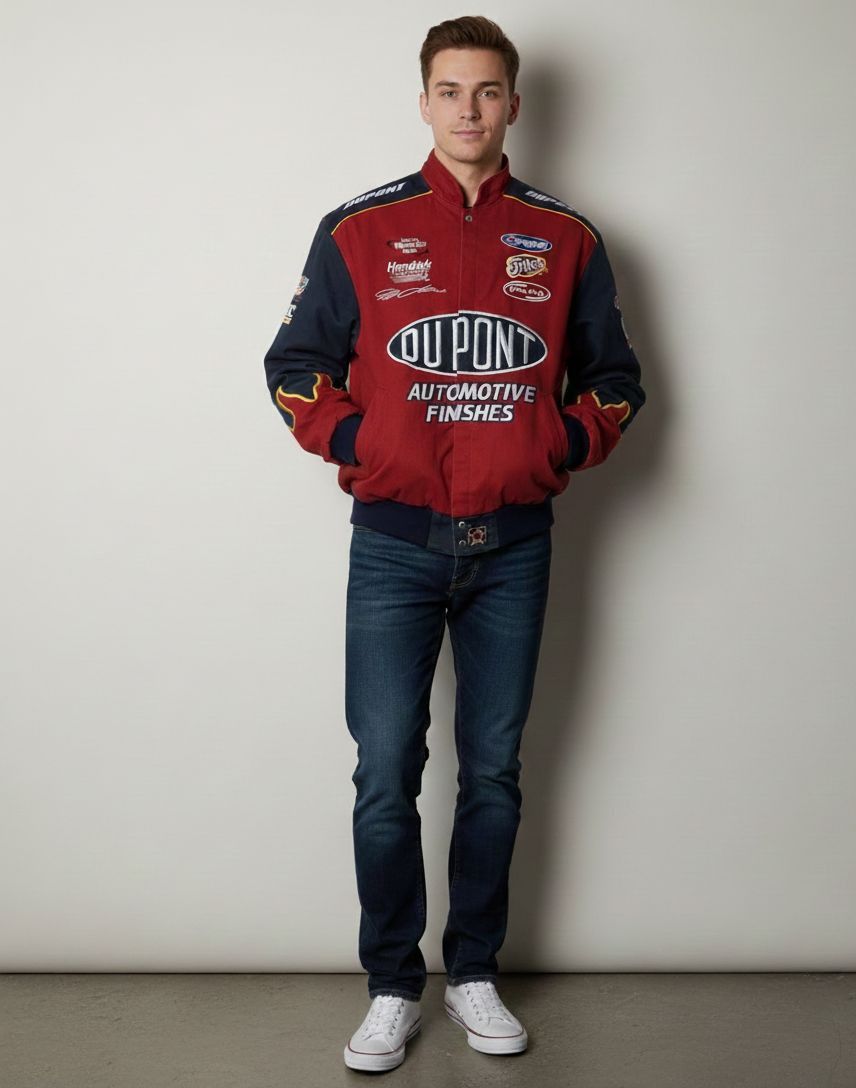 JH Design VTG Jeff Gordon #24 DuPont NASCAR Jacket JH Design XL Size US XL / EU 56 / 4 - 12 Thumbnail