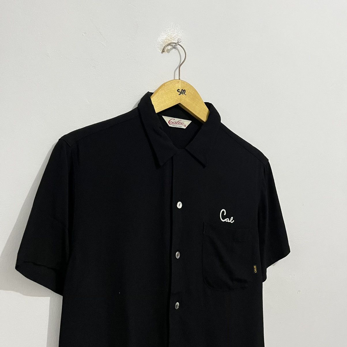 Japanese Brand Calee Basic Bowling Shirt Embroidered Shirt Size US M / EU 48-50 / 2 - 6 Thumbnail