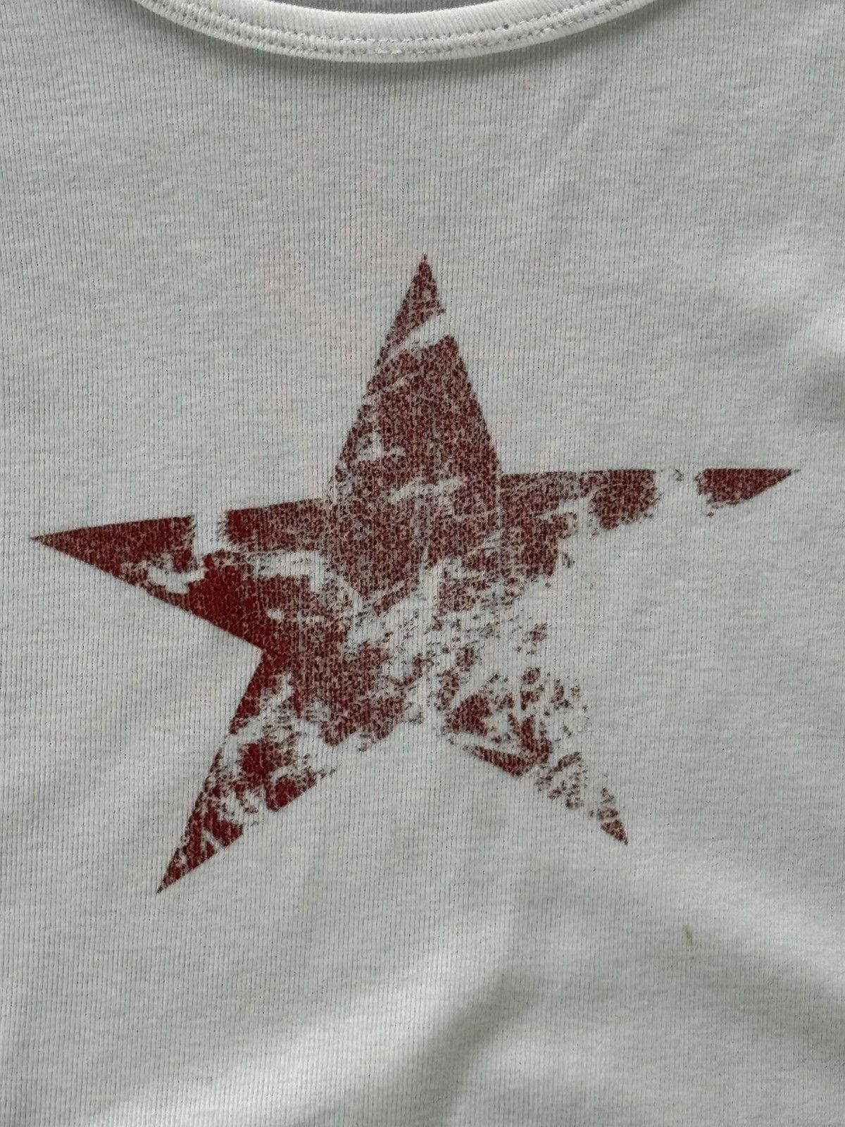 Hysteric Glamour Y2K Hysteric Glamour Style Distressed Star Long Sleeve Top Size M / US 6-8 / IT 42-44 - 9 Thumbnail