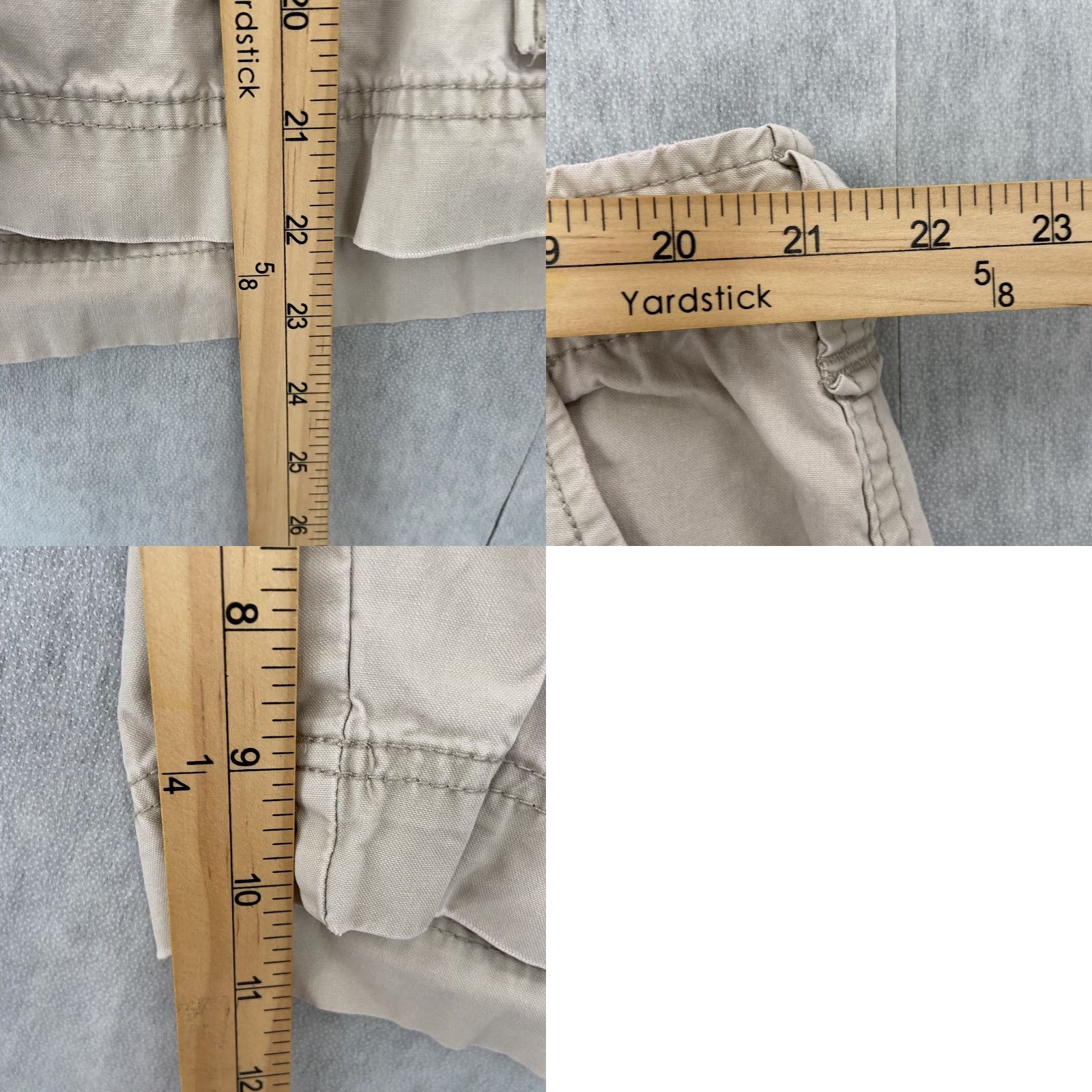 Polo Ralph Lauren VINTAGE Polo Ralph Lauren Cargo Shorts Adult 42 Beige Cotton Logo Casual Mens Size US XL / EU 56 / 4 - 8 Thumbnail