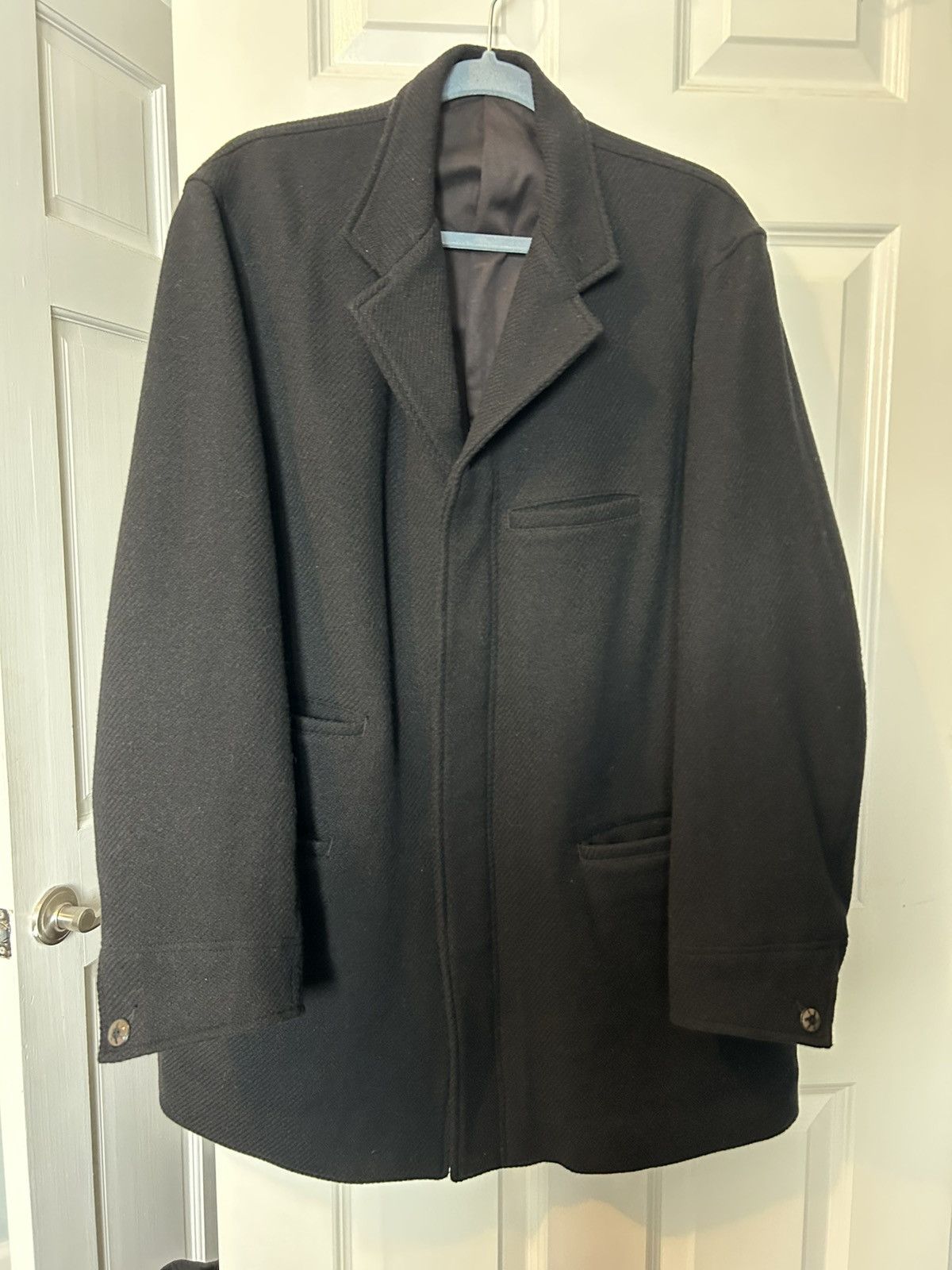 Taiga Takahashi T.T Lot 405 Black Atelier Coat Size US L / EU 52-54 / 3 - 1 Thumbnail