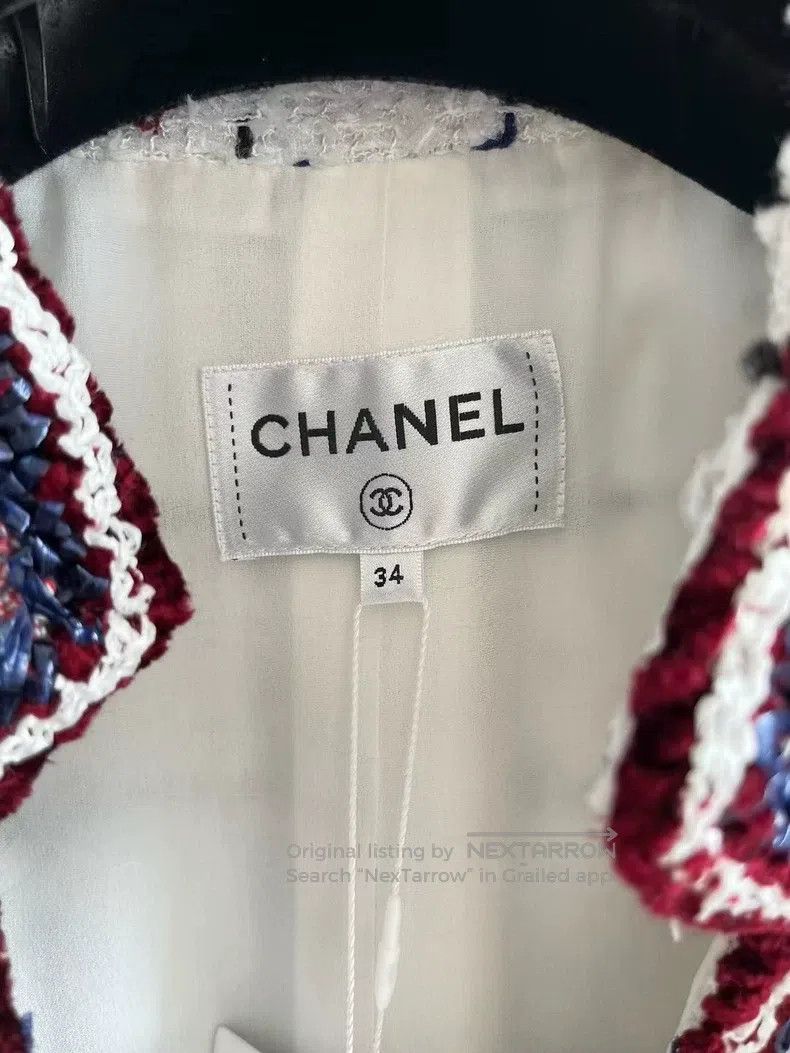Chanel Chanel 20S dress windbreaker jacket Size XXS / US 00 / IT 34 - 2 Thumbnail