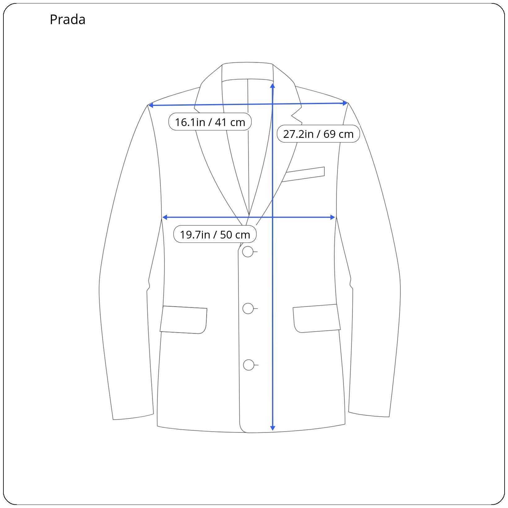 Prada ⚡️QUICK SALE⚡️2020 Prada Navy Blazer Jacket Size US M / EU 48-50 / 2 - 8 Thumbnail