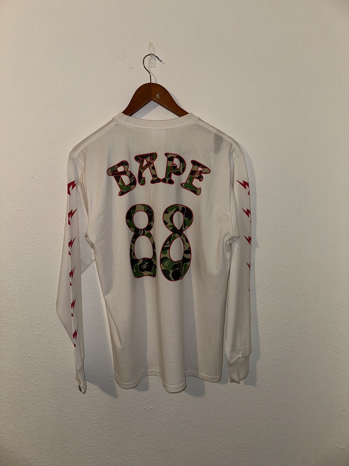 Bape ABC Camo Bape 88 L/S Tee Size US M / EU 48-50 / 2 - 2 Thumbnail