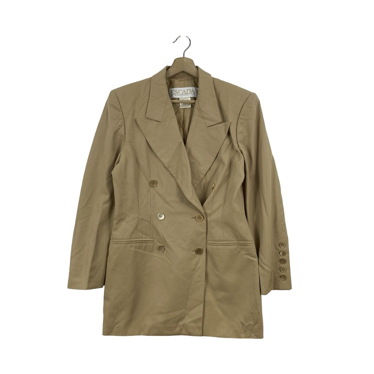 Escada Vintage ESCADA by MARGARETHA LEY Double Breasted Blazer Size S / US 4 / IT 40 - 4 Thumbnail