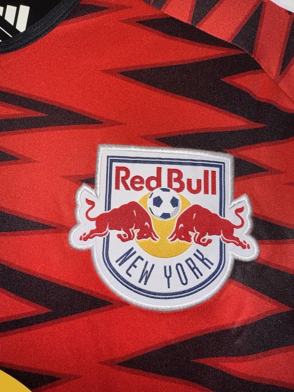 Adidas Adidas MLS New York Red Bulls Home Soccer Jersey Adult Size ONE SIZE - 3 Thumbnail