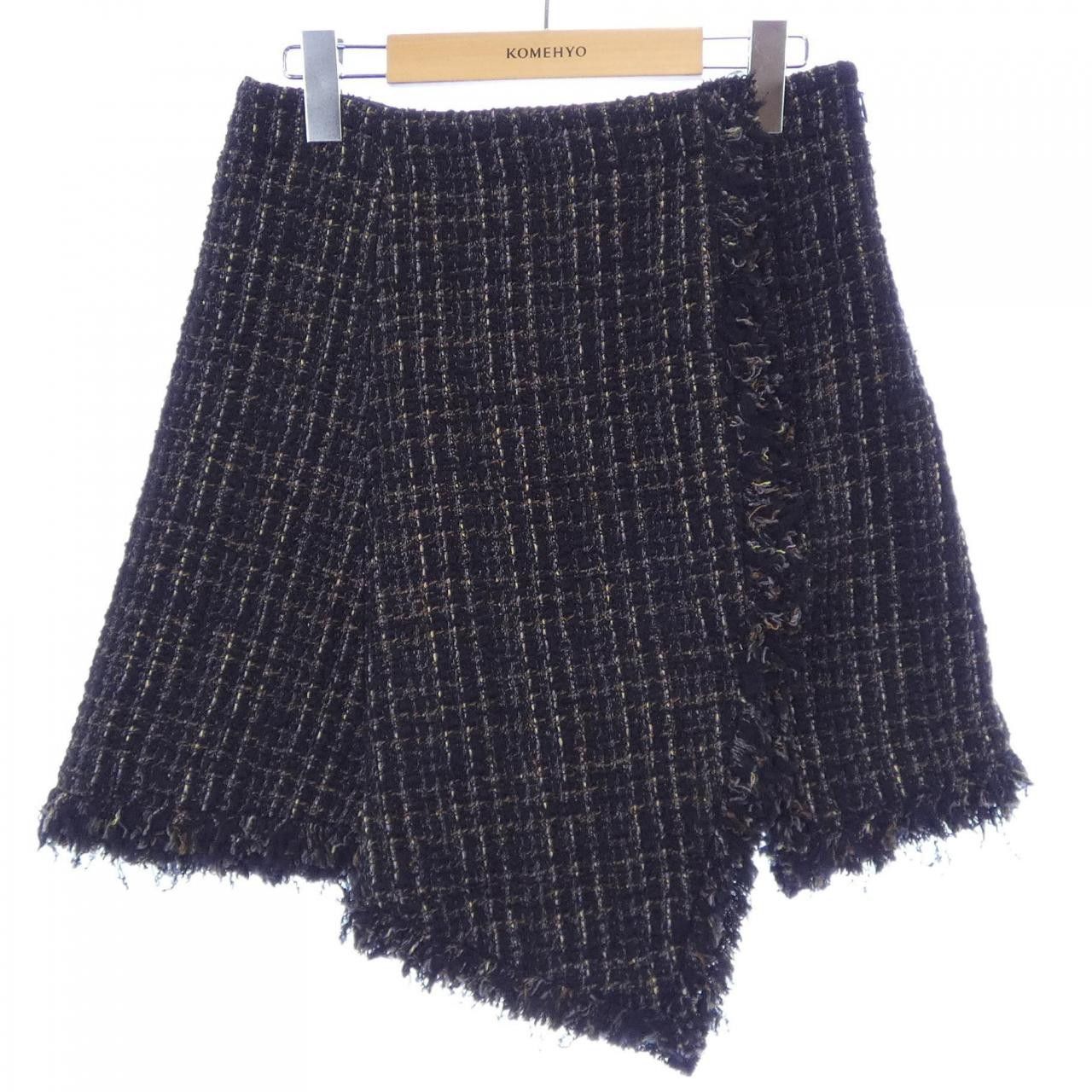 Sacai Sacai Sacai Tweed Skirt Textile Skirts 24-07445 DUTY FREE for USA Size ONE SIZE - 1 Thumbnail