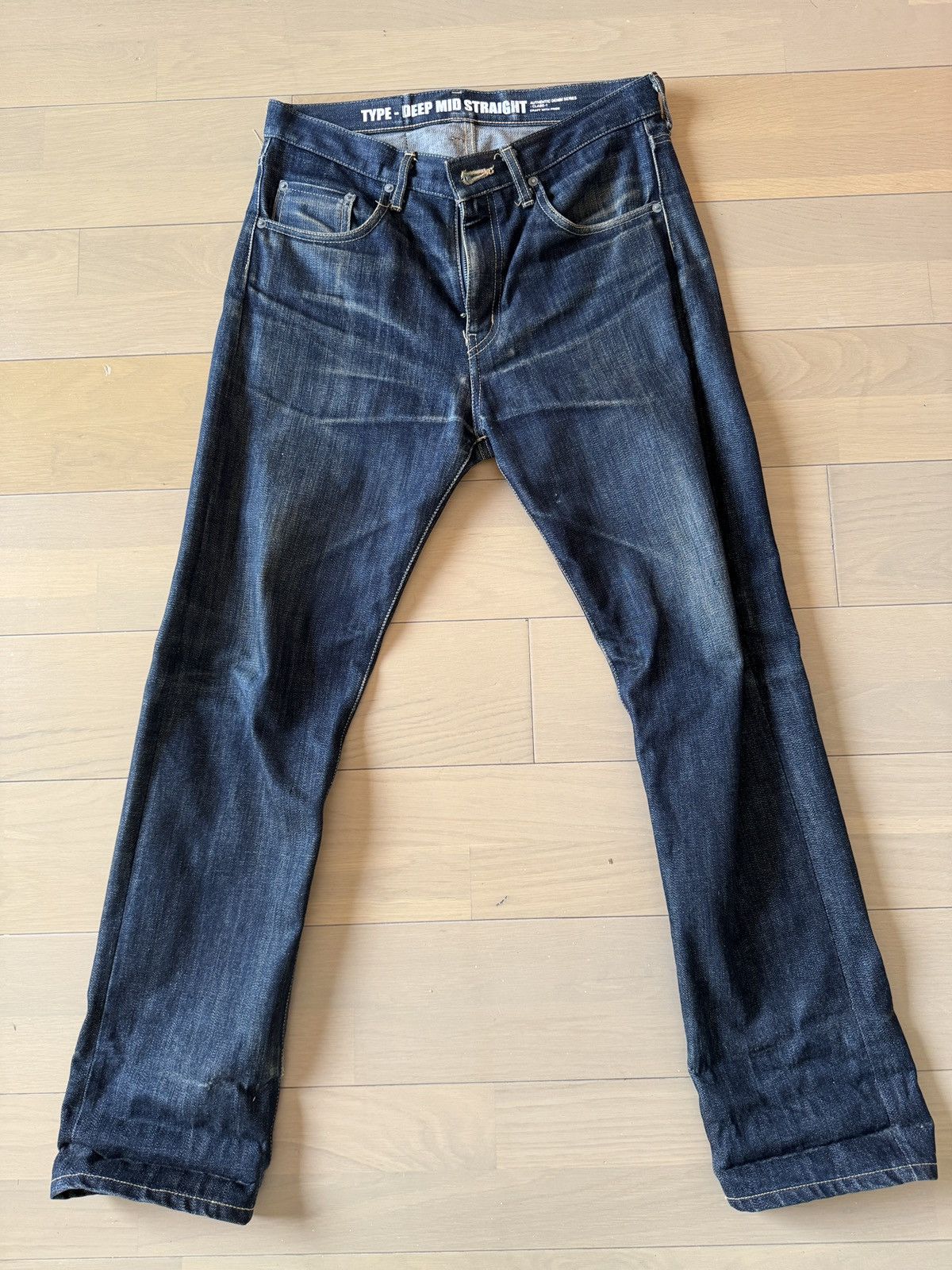 Neighborhood Neighborhood deep striaght mid jeans level 0 Size US 32 / EU 48 - 5 Thumbnail