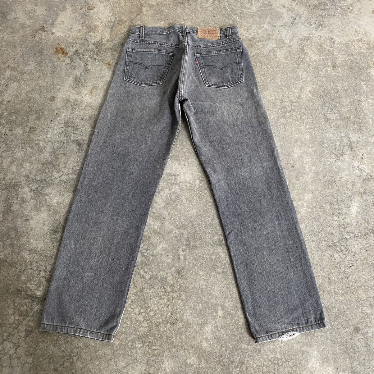 Levi's Vintage 80’s Levis 501 Faded Ash Grey Denim Jeans Size US 30 / EU 46 - 10 Thumbnail