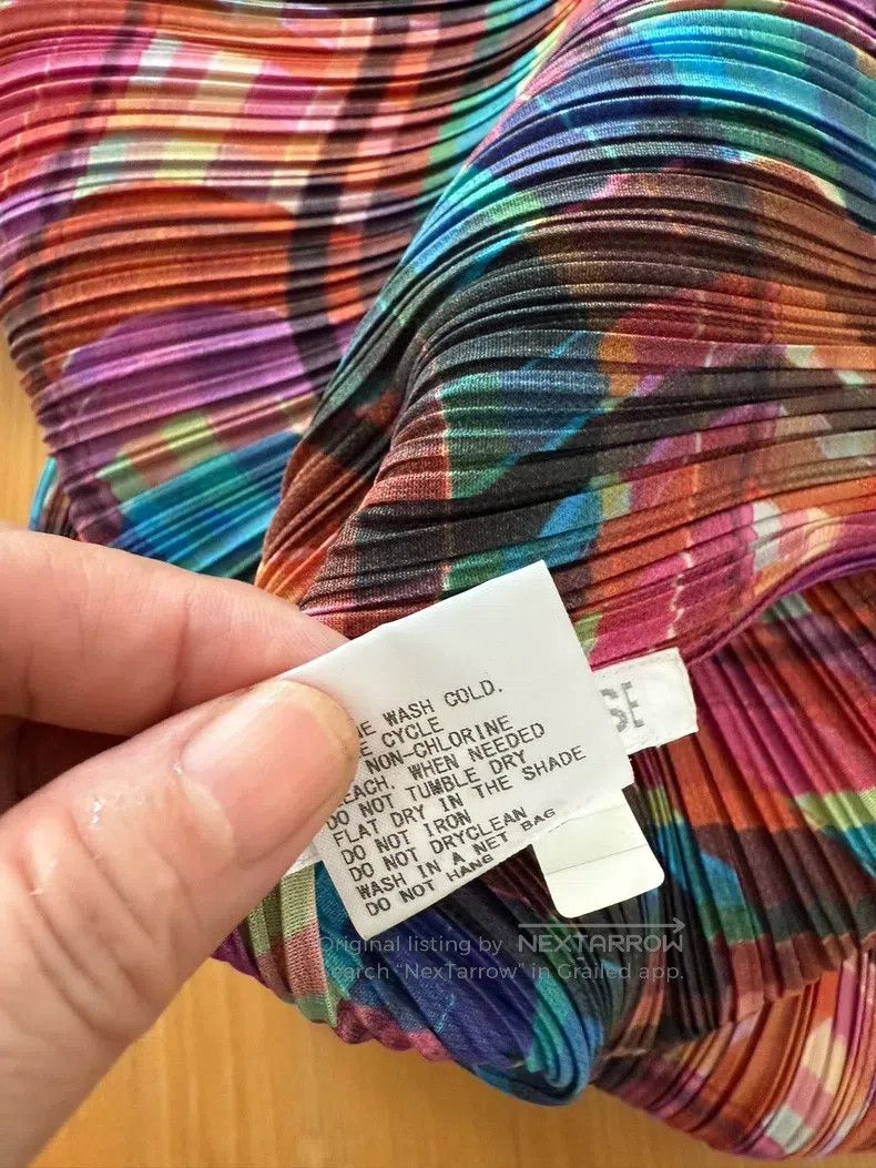 Issey Miyake Issey Miyake Rainbow Long Top Size L / US 10 / IT 46 - 4 Thumbnail