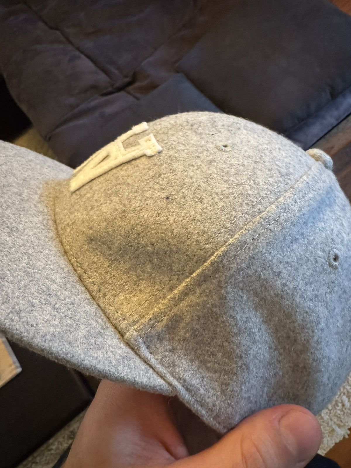 Wood Wood Grey wool hat Size ONE SIZE - 2 Thumbnail