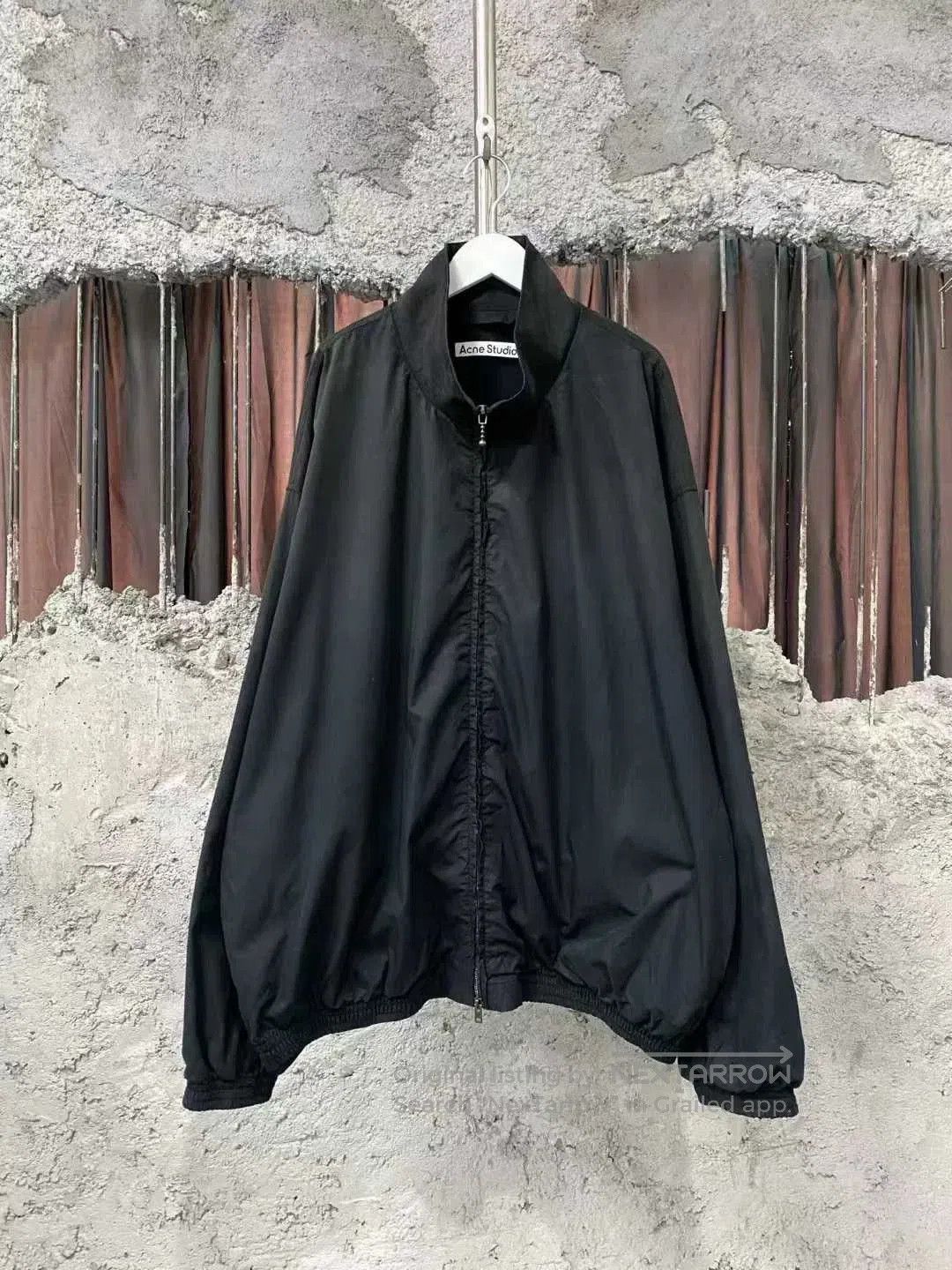 Acne Studios acne studios black zip-up jacket. Size US L / EU 52-54 / 3 - 2 Thumbnail