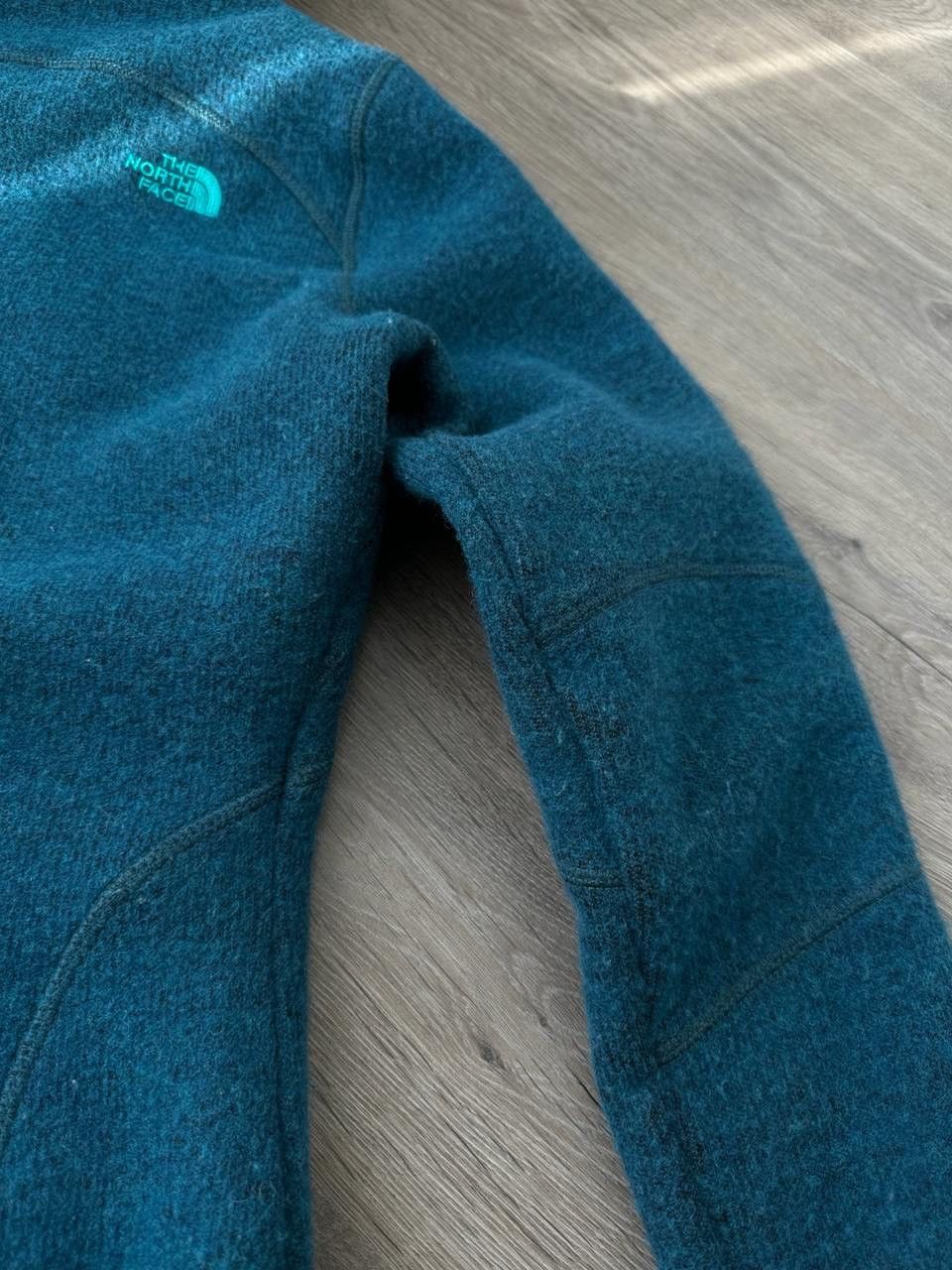 The North Face × Vintage Vintage The North Face Outdoor Blue Fur Zip Hoodie Size US M / EU 48-50 / 2 - 14 Thumbnail