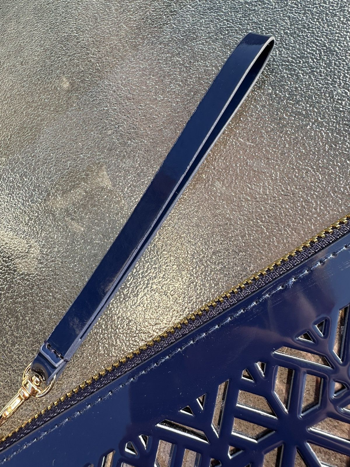 Tory Burch Rare Tory Burch Monogram Transparent Clutch Pouch Size ONE SIZE - 6 Thumbnail