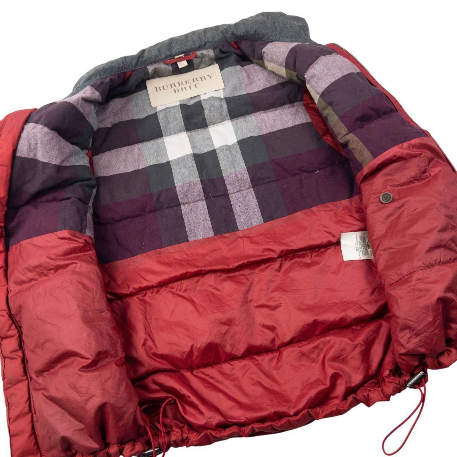 Burberry Vintage Burberry Brit Zip Up Puffer Gilet Size XL Size US XL / EU 56 / 4 - 4 Thumbnail
