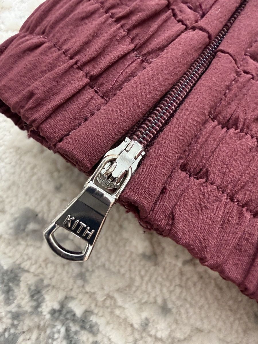 Kith Dark red track pants Size US 30 / EU 46 - 8 Thumbnail