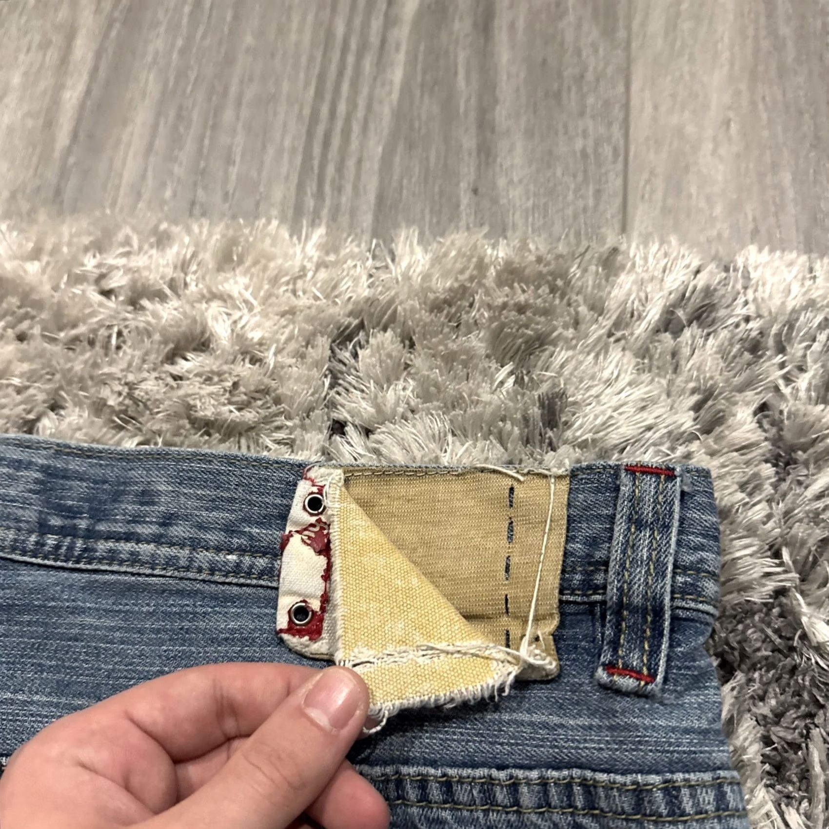 Pepe Jeans VINTAGE Pepe Jeans 90s London Blue Denim Embroidered Jorts Jean Shorts Men Size 40 Size US 40 / EU 56 - 6 Thumbnail