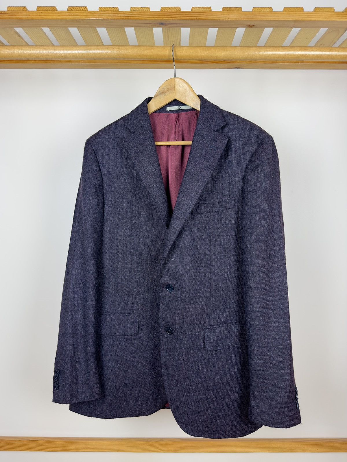 Loro Piana Henry by Loro Piana Blazer Wool Jacket Size 52L - 1 Thumbnail