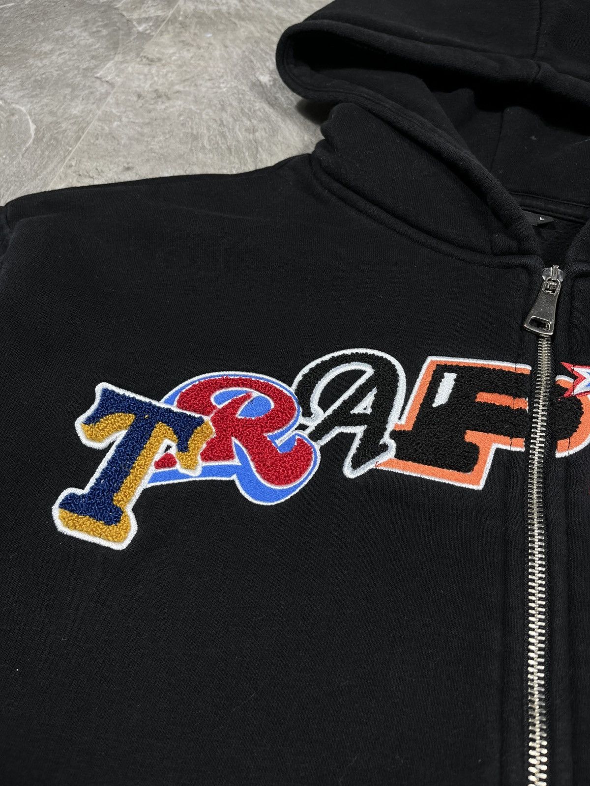 Trapstar London Trapstar London Embroidered Big Logo Zip Up Hoodie Size US L / EU 52-54 / 3 - 3 Thumbnail