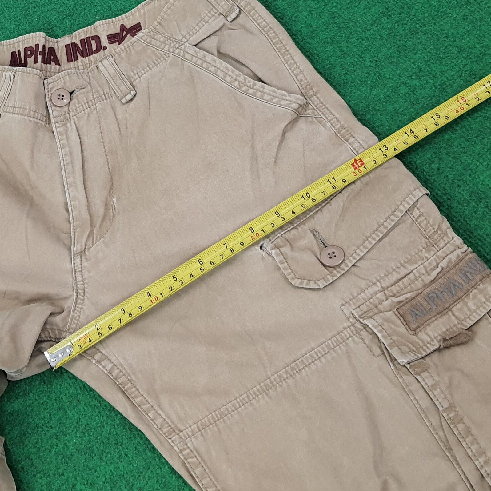 Alpha Industries Vintage Alpha Industries Cargo Pants C244N4 Size US 31 - 13 Thumbnail