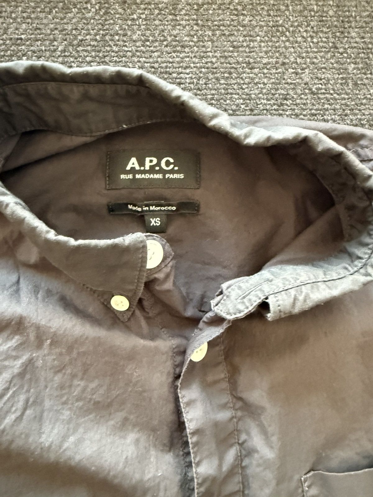 A.P.C. APC Edouard XS Black Size US XS / EU 42 / 0 - 2 Thumbnail